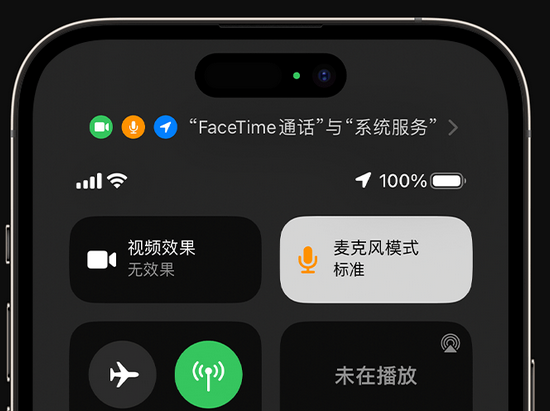 芦淞苹果授权维修网点分享iPhone在通话时让你的声音更清晰 