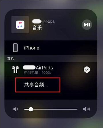 芦淞苹果14音频维修点分享iPhone14音频共享设置方法 