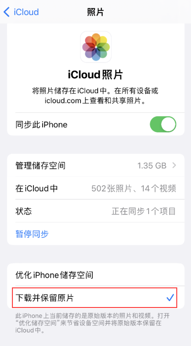 芦淞苹果手机维修分享iPhone 无法加载高质量照片怎么办 