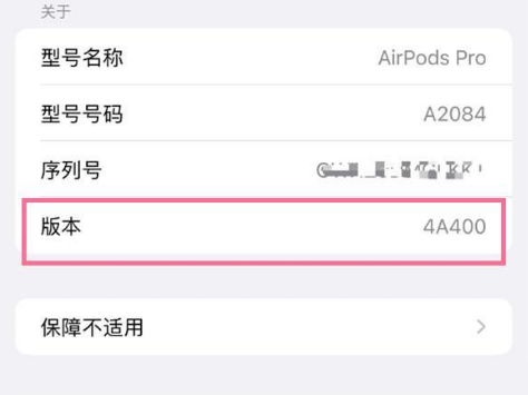 芦淞苹果手机维修分享AirPods pro固件安装方法 