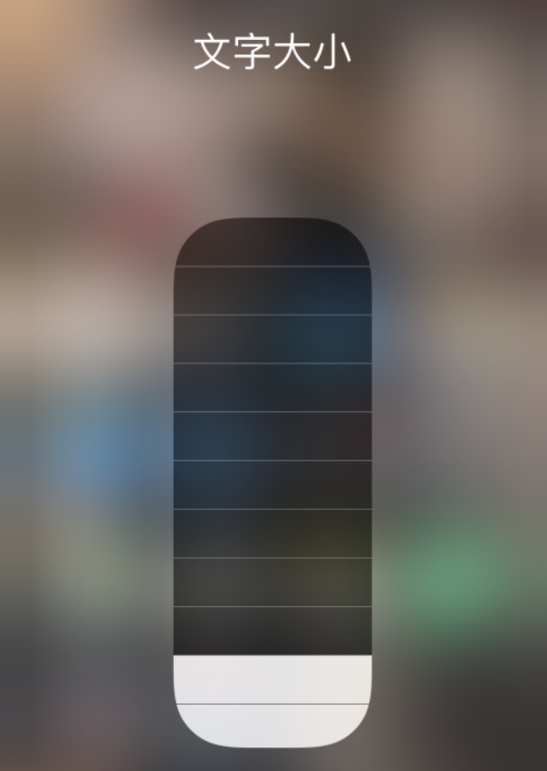 芦淞苹果手机维修分享小技巧：在 iPhone 控制中心快速调节字体大小 